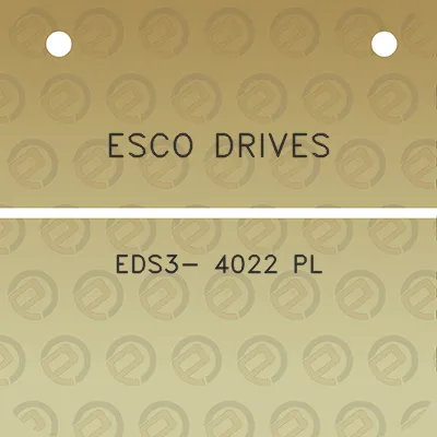 esco-drives-eds3-4022-pl