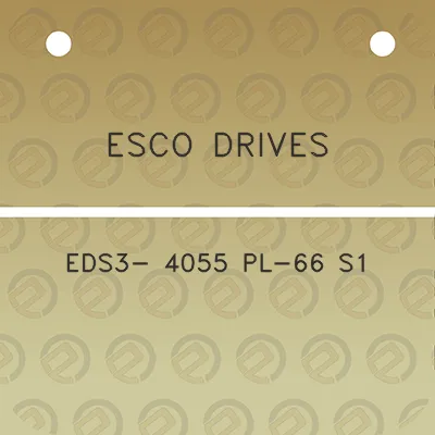 esco-drives-eds3-4055-pl-66-s1