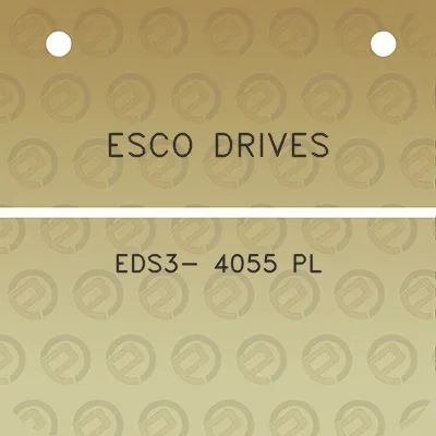 esco-drives-eds3-4055-pl