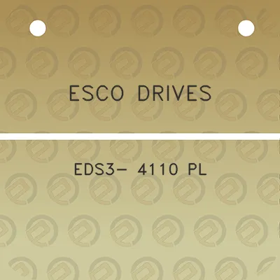 esco-drives-eds3-4110-pl