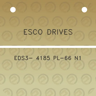 esco-drives-eds3-4185-pl-66-n1