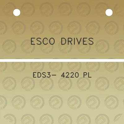 esco-drives-eds3-4220-pl