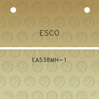 esco-ea538mh-1