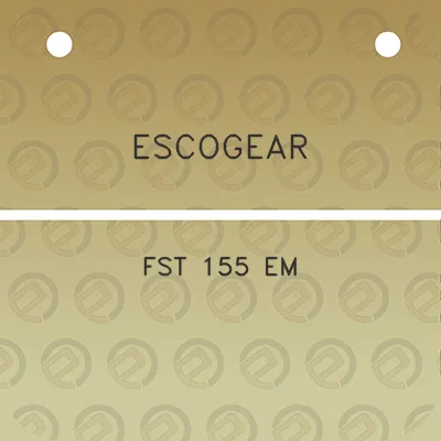 escogear-fst-155-em