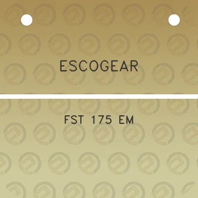 escogear-fst-175-em