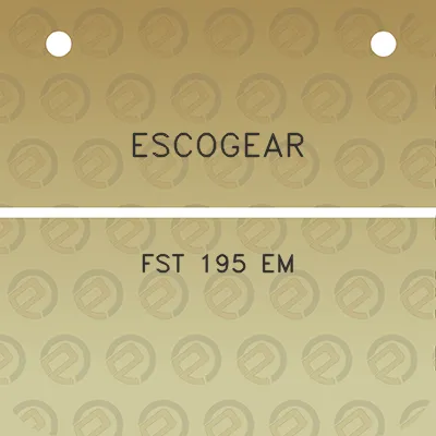 escogear-fst-195-em