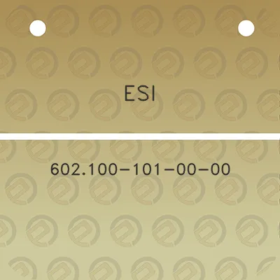 esi-602100-101-00-00