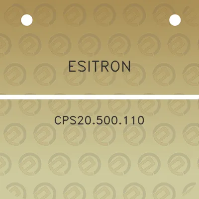 esitron-cps20500110