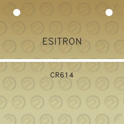 esitron-cr614