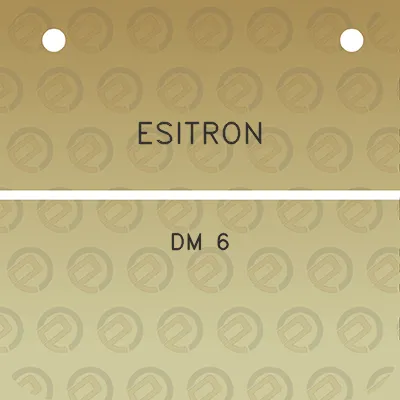 esitron-dm-6