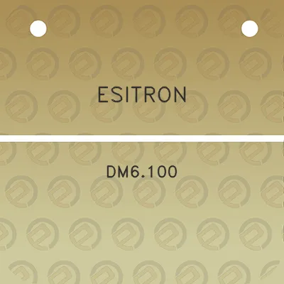 esitron-dm6100