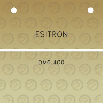 esitron-dm6400