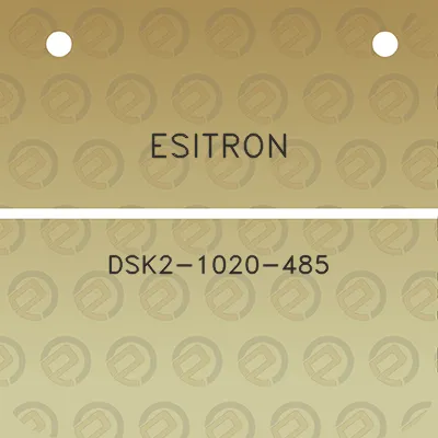 esitron-dsk2-1020-485