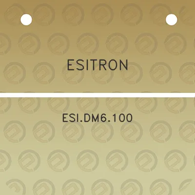 esitron-esidm6100