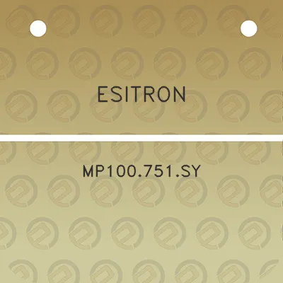 esitron-mp100751sy