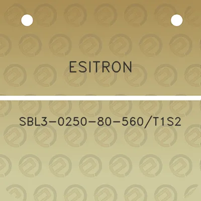 esitron-sbl3-0250-80-560t1s2