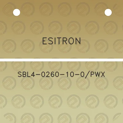 esitron-sbl4-0260-10-0pwx