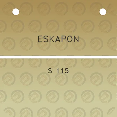 eskapon-s-115