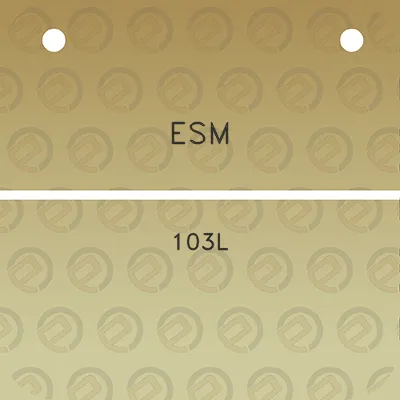 esm-103l