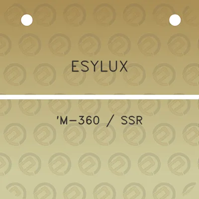 esylux-m-360-ssr