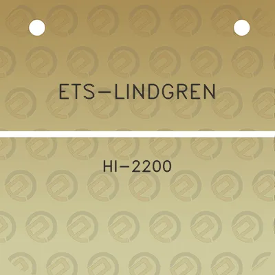 ets-lindgren-hi-2200