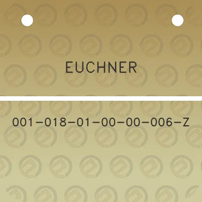 euchner-001-018-01-00-00-006-z