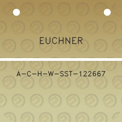 euchner-a-c-h-w-sst-122667