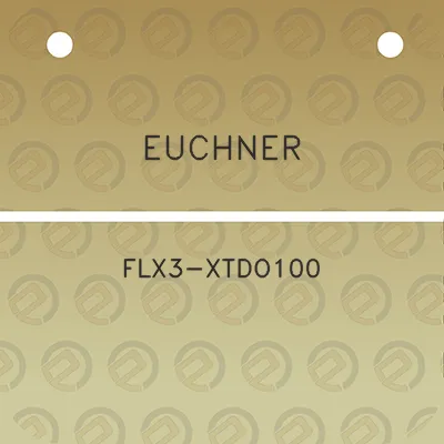 euchner-flx3-xtdo100