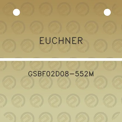 euchner-gsbf02d08-552m