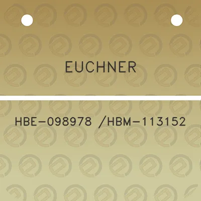 euchner-hbe-098978-hbm-113152