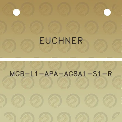 euchner-mgb-l1-apa-ag8a1-s1-r