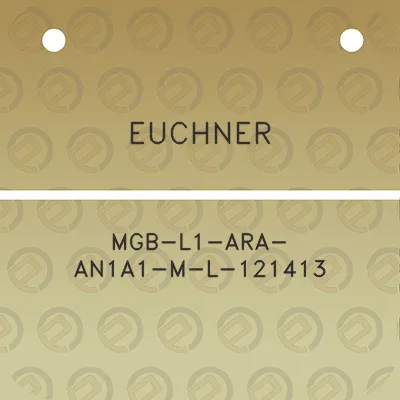 euchner-mgb-l1-ara-an1a1-m-l-121413