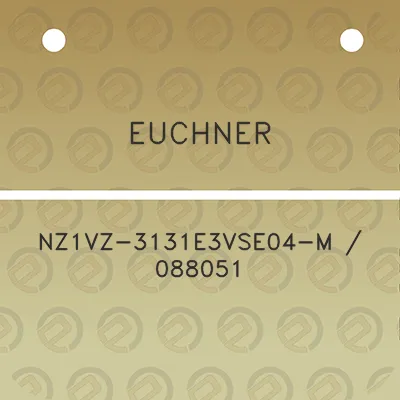 euchner-nz1vz-3131e3vse04-m-088051