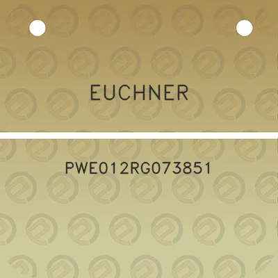 euchner-pwe012rg073851