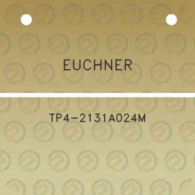 euchner-tp4-2131a024m