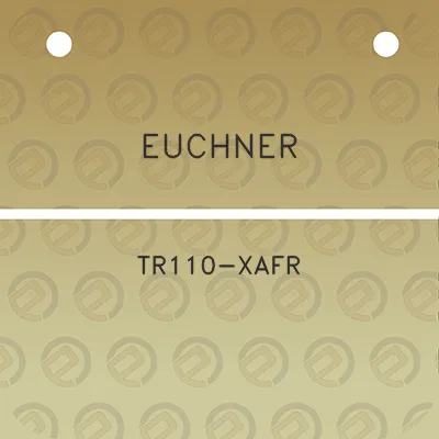 euchner-tr110-xafr