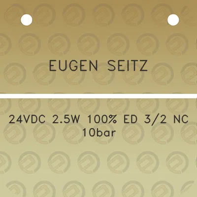 eugen-seitz-24vdc-25w-100-ed-32-nc-10bar