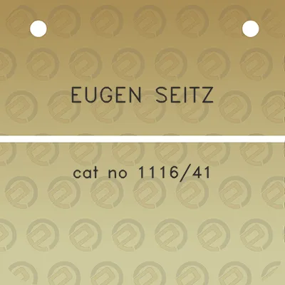 eugen-seitz-cat-no-111641