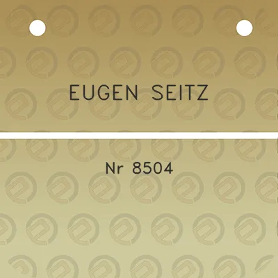 eugen-seitz-nr-8504