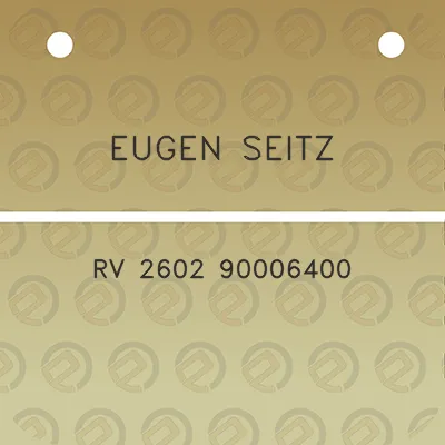 eugen-seitz-rv-2602-90006400