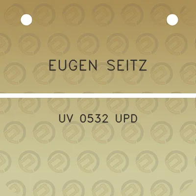 eugen-seitz-uv-0532-upd