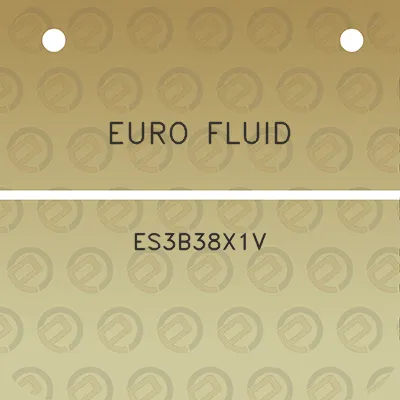 euro-fluid-es3b38x1v