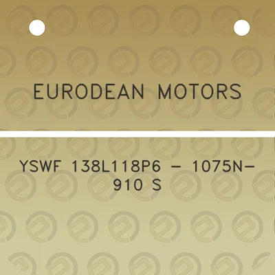 eurodean-motors-yswf-138l118p6-1075n-910-s