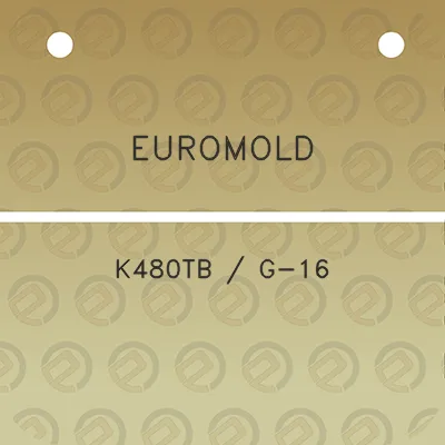 euromold-k480tb-g-16