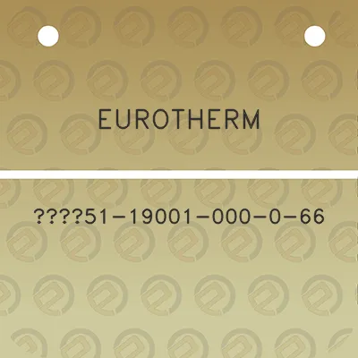 eurotherm-51-19001-000-0-66