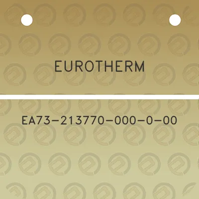 eurotherm-ea73-213770-000-0-00