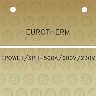 eurotherm-epower3ph-500a600v230v