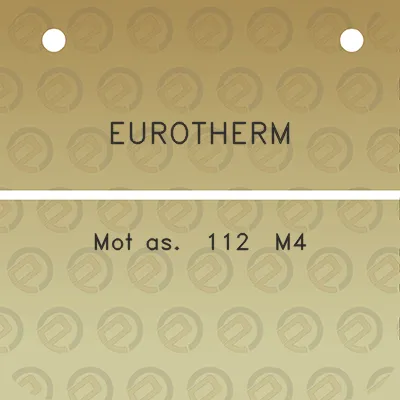 eurotherm-mot-as-112-m4