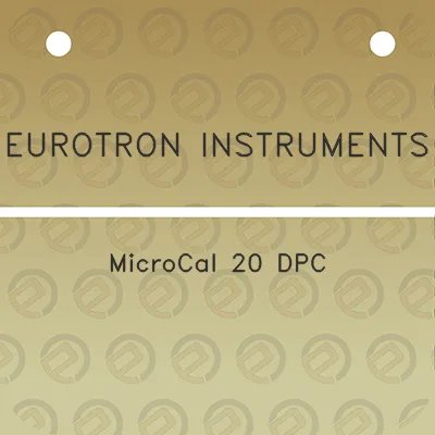 eurotron-instruments-microcal-20-dpc