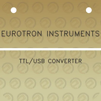 eurotron-instruments-ttlusb-converter